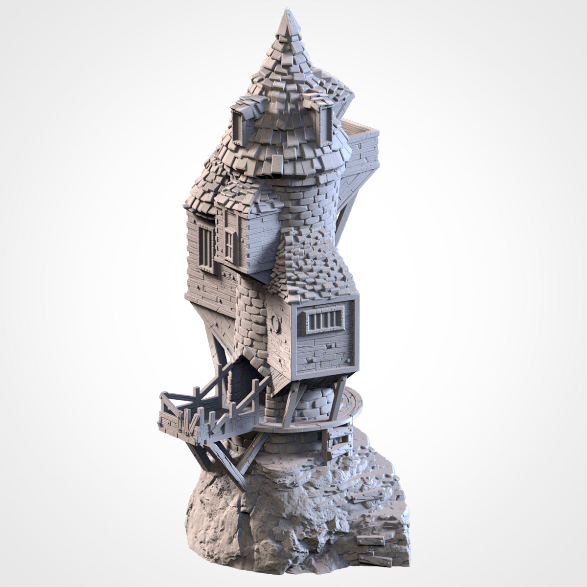 Town House' Dice Tower by Txarli Factory in the The Game of Destiny Collection